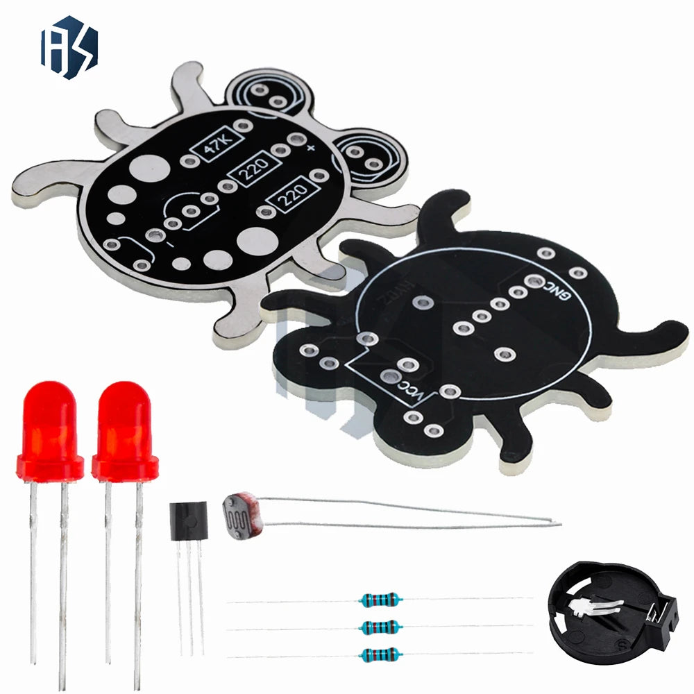 DIY Light-sensing LED Lamp Soldering Practice Electronic Module Zpaxo Default Title