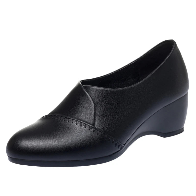 Versatile Wedge Middle-aged Elderly Comfortable Mom Shoes Spring Zpaxo