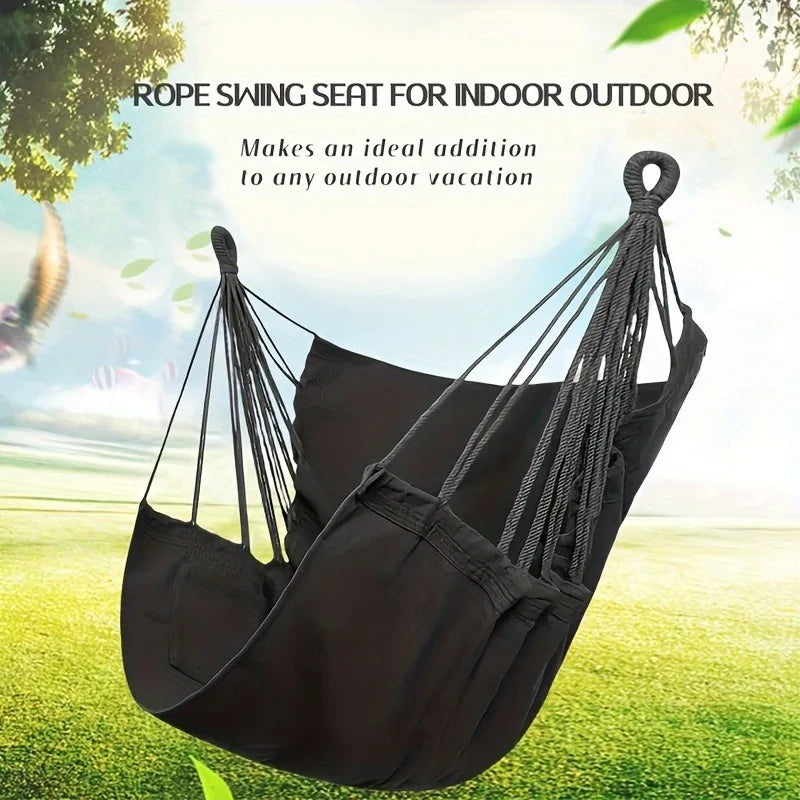 Leisure Fabric Hammock Chair Outdoor Swing Dormitory Anti Rollover
