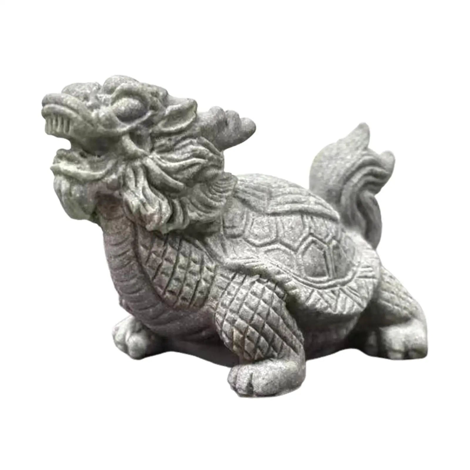 Sandstone Statue Miniature Antique Gardening Landscape Ornament for Indoor Outdoor Hotel Tabletop Living Room Decoration Zpaxo Style D