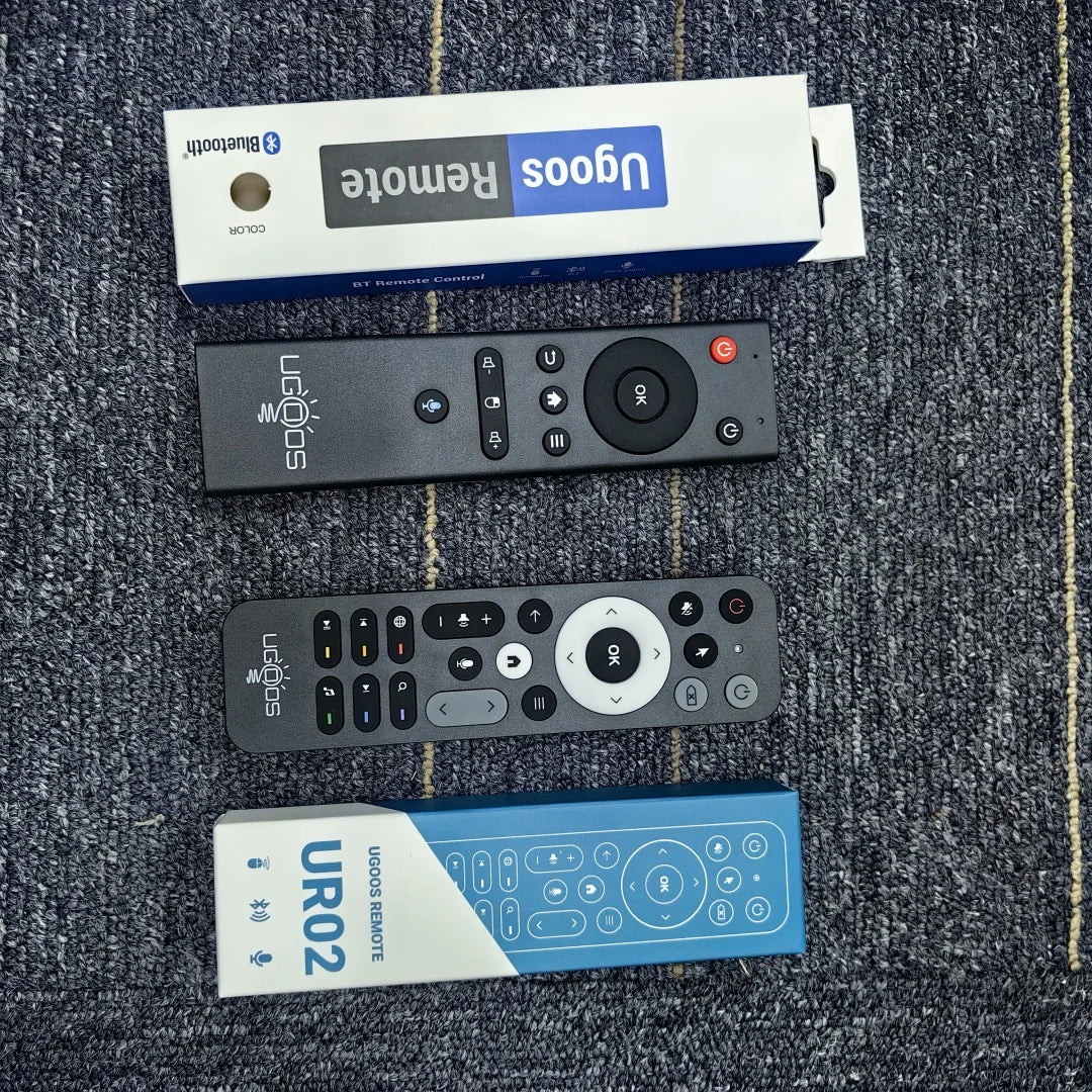 UR02 UR01 UGOOS Voice Remote Control BT Gyroscope Air Mouse AM7 AM6 Zpaxo