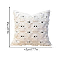 Halloween Pillow Covers 45x45cm Ghost Plush Pillowcase Soft Decor