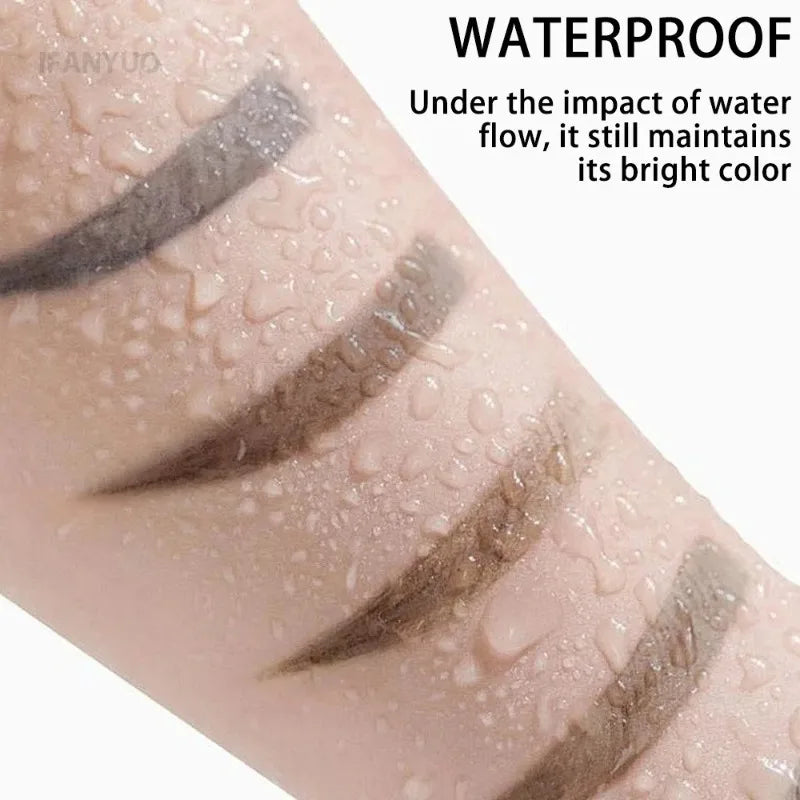 Semi-permanent Peel Off Eyebrow Dye Cream Waterproof Sweatproof Brow