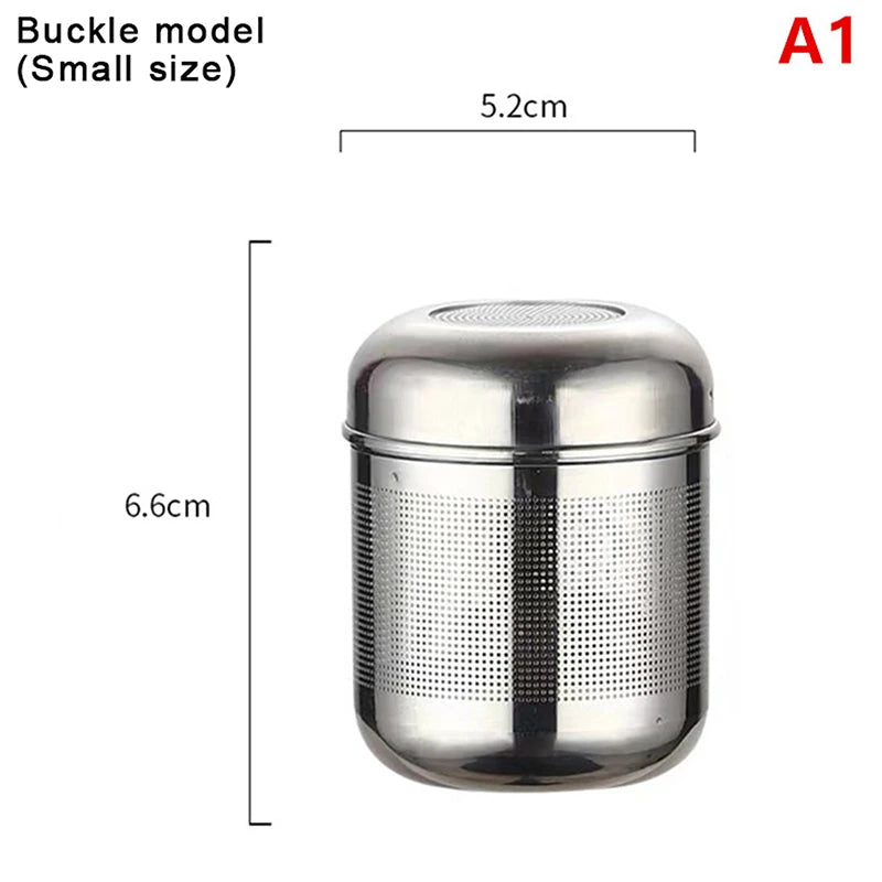 Stainless Steel Teapot Reusable Mesh Infuser Tea Strainer Leaf Spice Zpaxo A1
