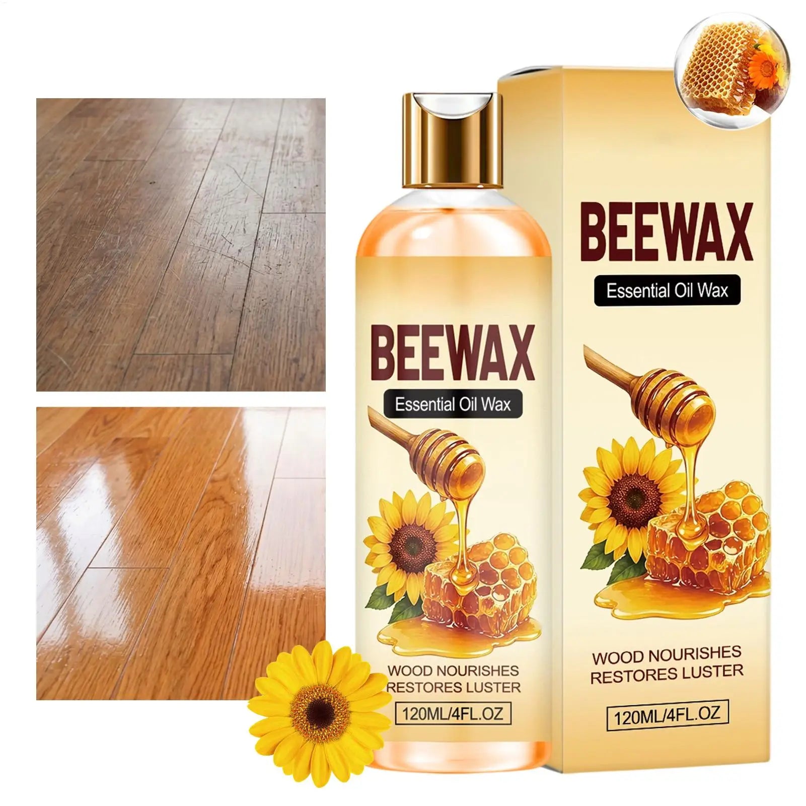 Furniture Wax Waterproof Protection Wood Polishing Bee Laminate Door