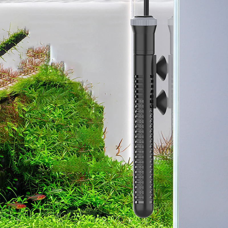1PC Aquarium Heating Rod Sleeve Fish Tank Submersible Heater Protective With Suction Cups Heater Guard Protector Accessories Zpaxo