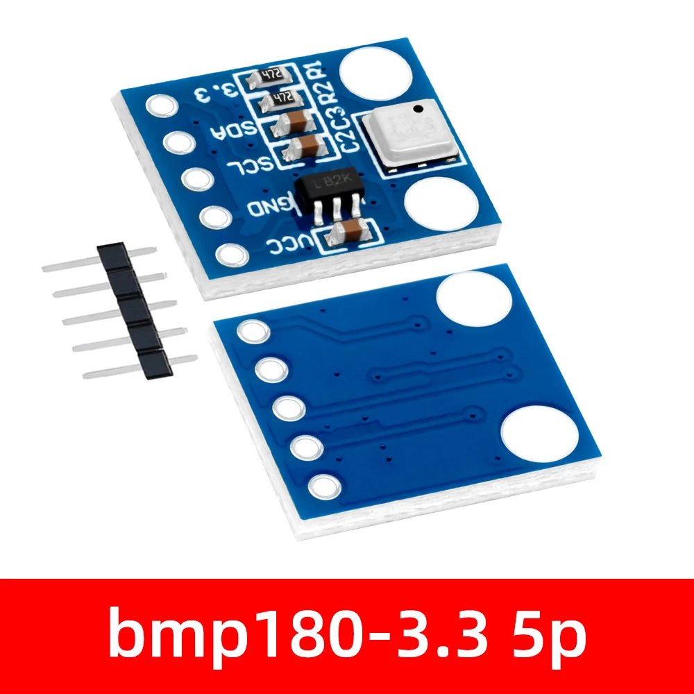 GY-68 BMP180 and BMP280 Digital Barometric Pressure Sensor Module – Compatible with for Arduino Zpaxo BMP180-3.3 5P