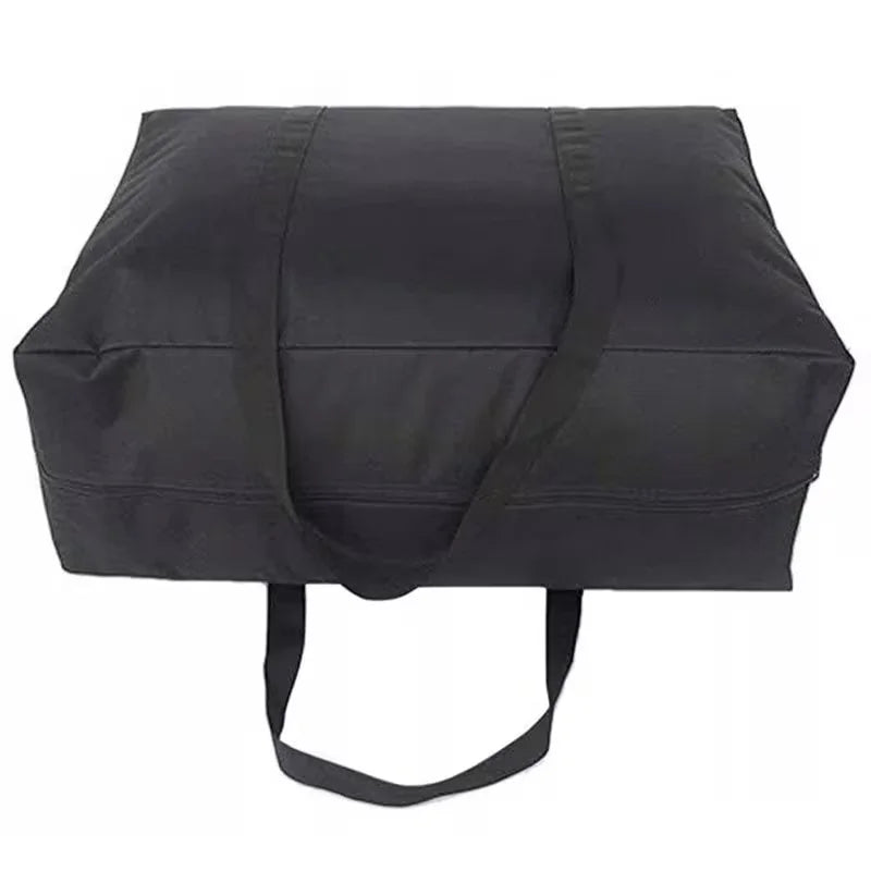 Large Capacity Oxford Storage Bag Reinforced Handle Waterproof Foldable Moving Duffle Tote Bag For Clothes Quilt Travel Organiz Zpaxo