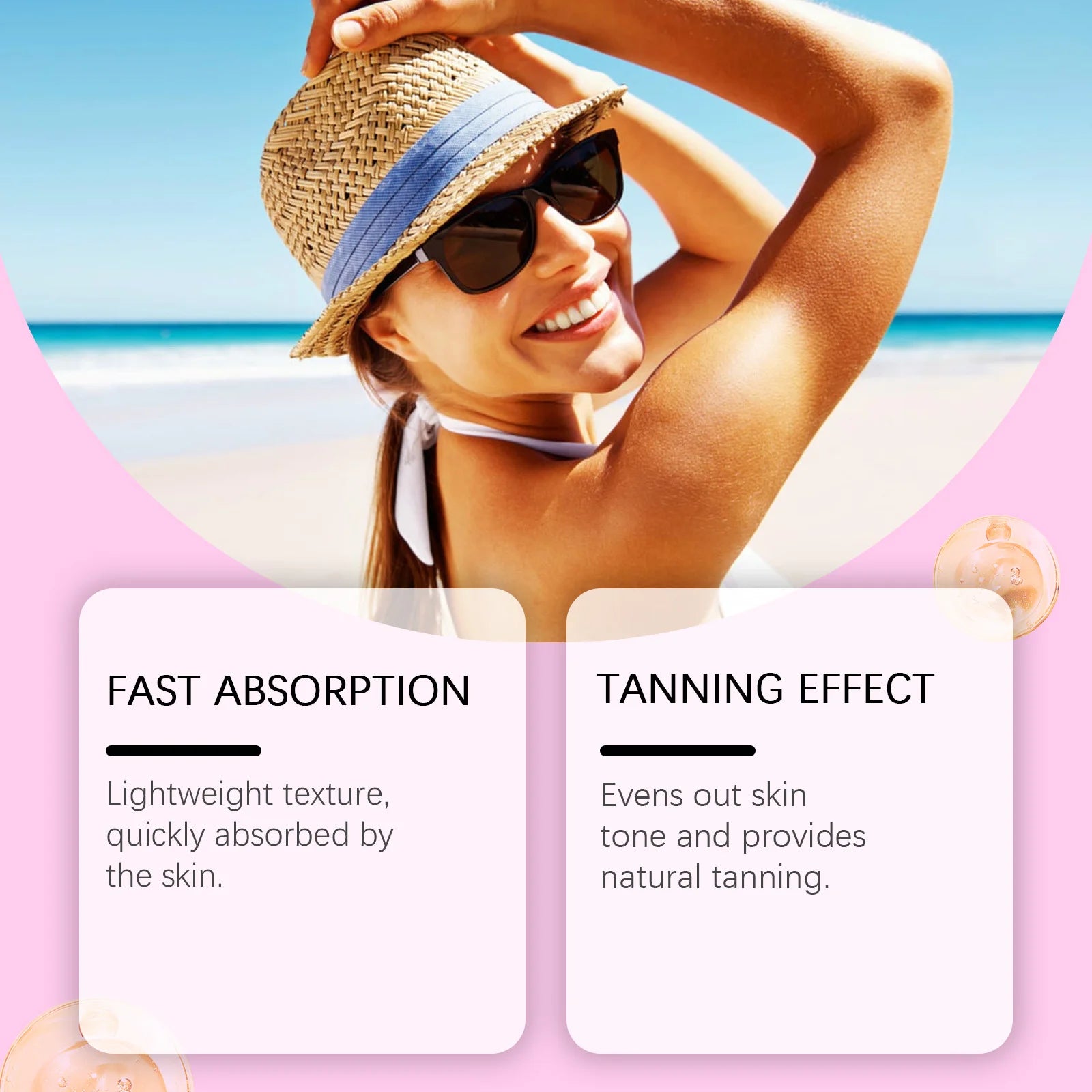 Jaysuing Self-Tanning Gel – Natural Bronze Glow & Moisturizer Self-Tanning Gel Zpaxo