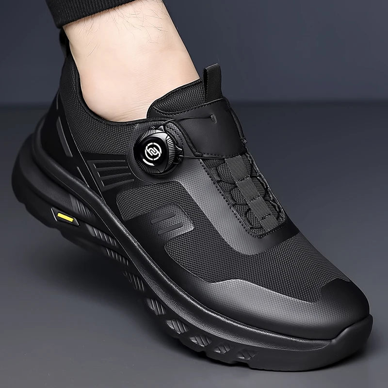 Men's Casual Sneakers Luxury Trainer Shoes Breathable Race Running