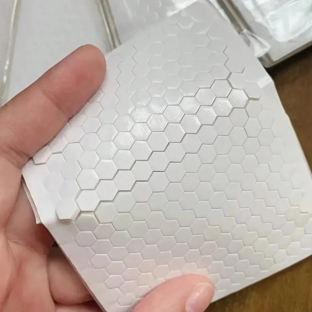 Hexagonal Strong Thickened Foam Double-Sided Adhesive Tape Foam Pop Dots DIY Scrapbooking Handmade Craft School Office Supplies Zpaxo