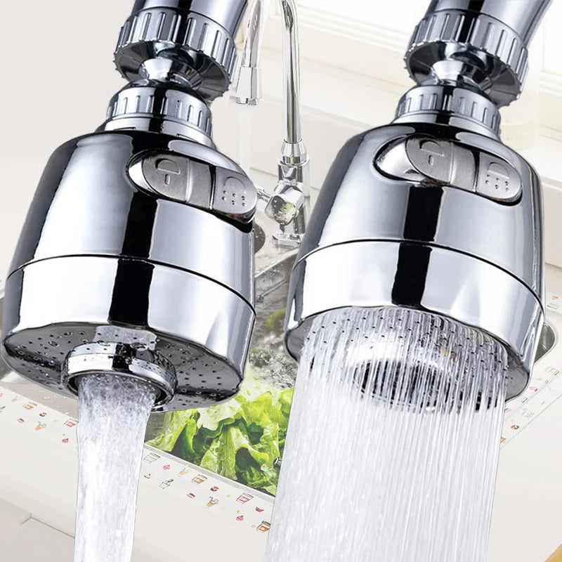 2/3 Modes Universal Kitchen Faucet Adapter 360 Rotation Faucet Filter Extenders Kitchen Gadgets Spray Water Saving Tap Nozzle Zpaxo
