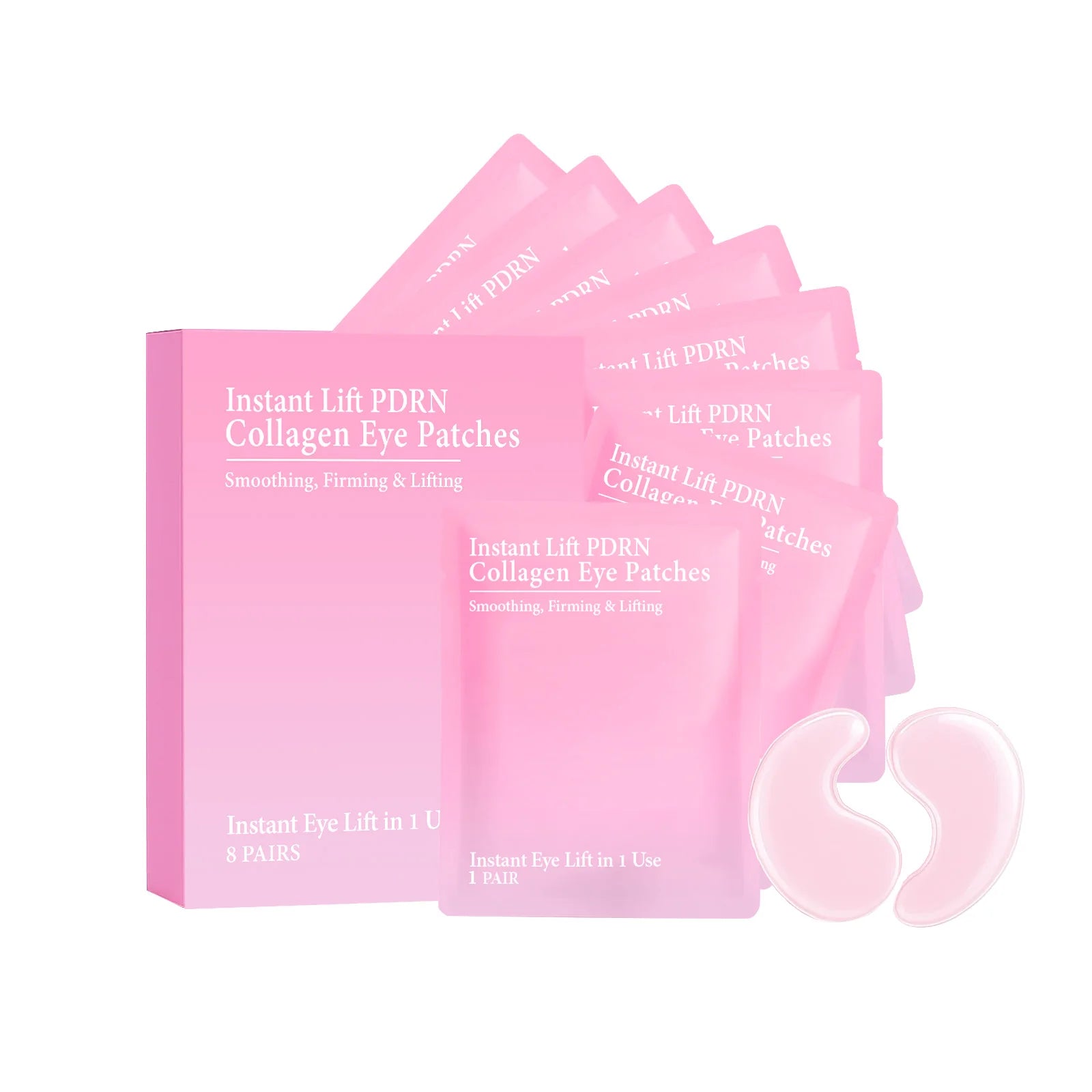 Hoygi Collagen Hydrogel Eye Patches – Dark Circles & Puffiness Hydrogel Eye Patches Zpaxo 8 pairs Boxed