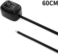 DC 12V Paste-On Mini Toggle Switch – 60cm Cable for Car Lights