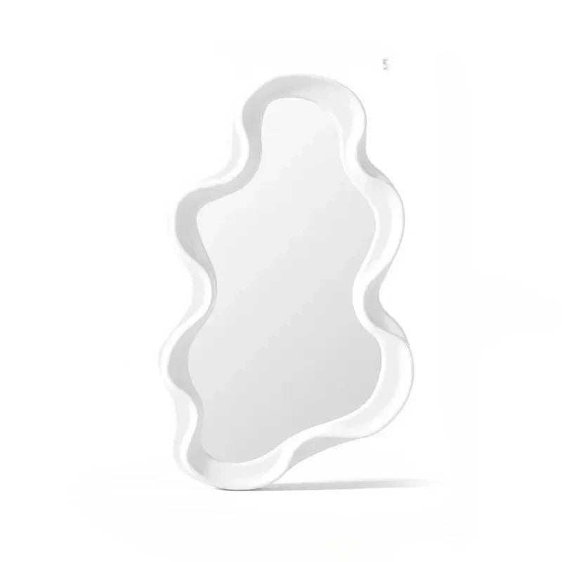 Irregular-shaped Tabletop Vanity Mirror Cloud-shaped Makeup