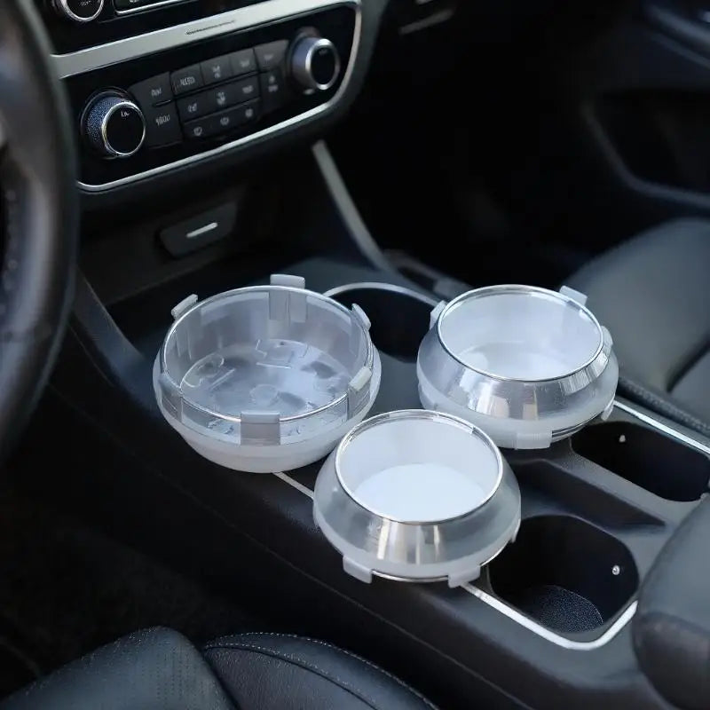 4-Pack 60mm Wheel Center Caps for NEX-O MK009 i40 16" Rims