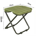 New Outdoor Pencil Case Folding Small Horse Tie Portable Handbag Stool Camping Picnic Stool Ultra Light Stool Train Queue Chair Zpaxo Green XL