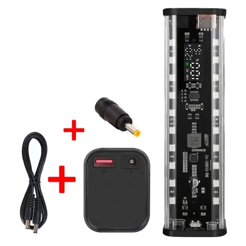 652F 18650 Battery Case Holder Powerbanks Making Lightweight Zpaxo A2EB8NB902922-BK-B CN