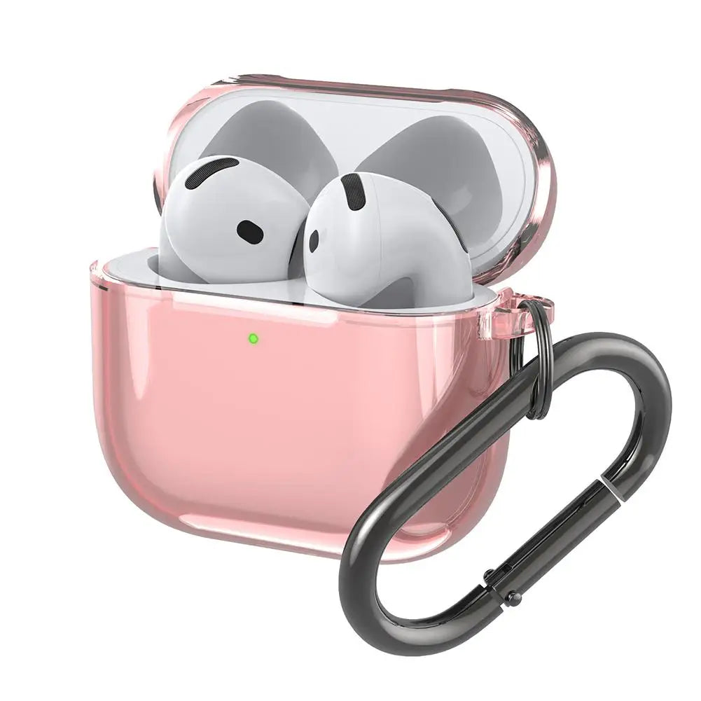 Transparent Protecitve Case Apple Airpods 4 Clear Soft TPU 4th Zpaxo