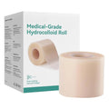 Hydrocolloid Bandages Roll 16.4ft Hydrocolloid Patch Bandages Waterproof Cuttable Pad for Daily Wear Face Body Burns Gym Zpaxo Default Title