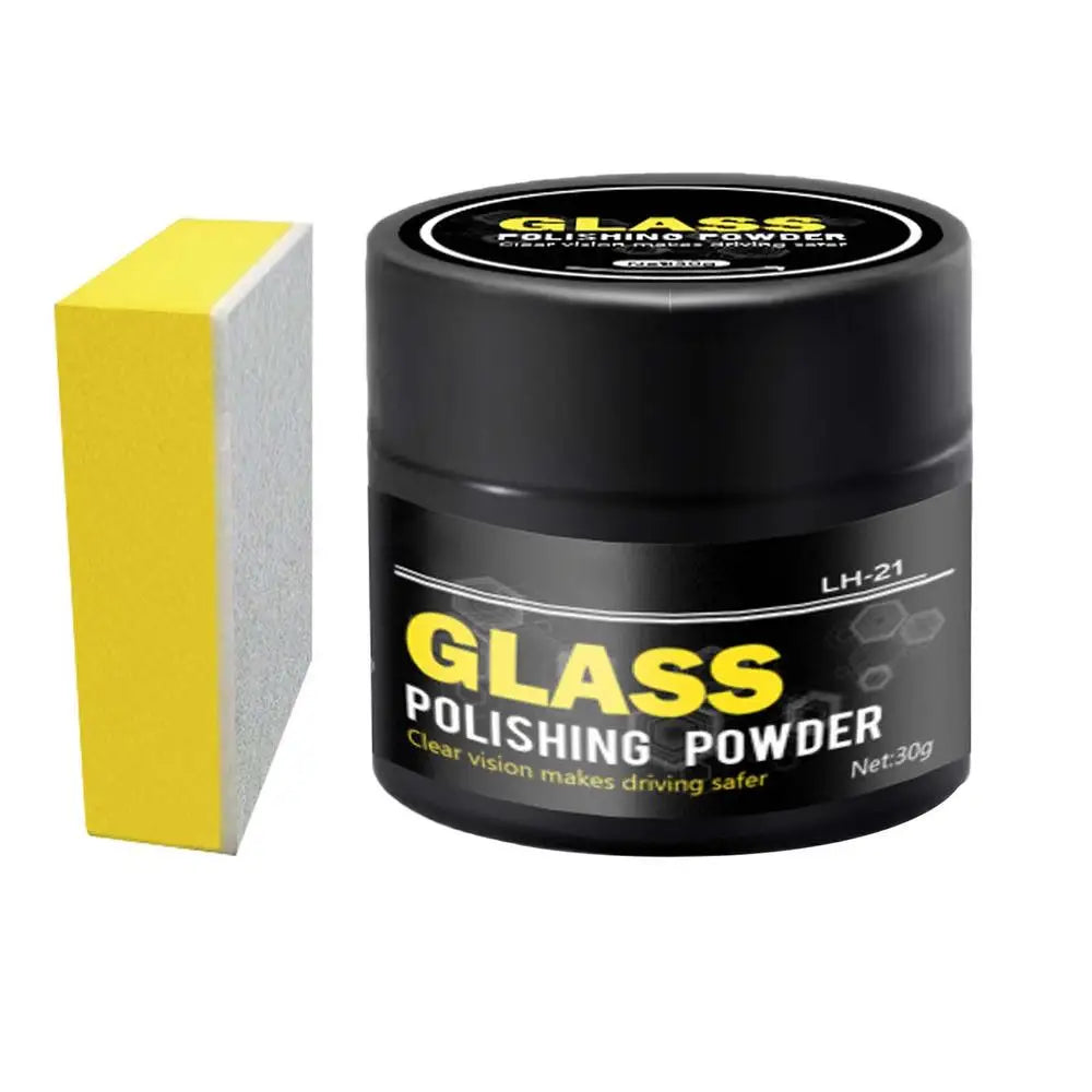 Glass Polishing Powder Detergent Glasses Scratch Remover Washing