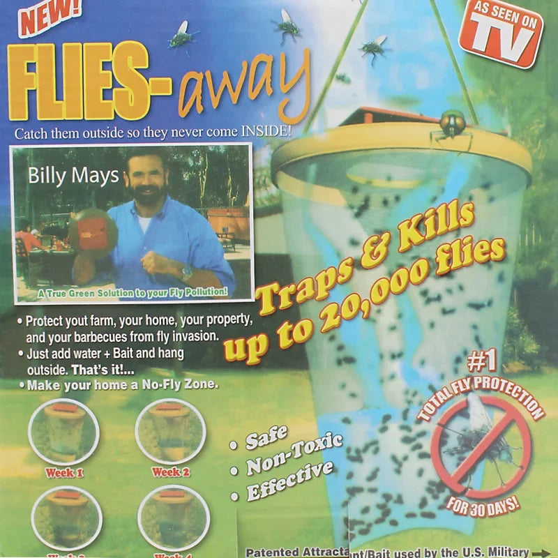 Non-toxic Hanging Fly Catcher Killer Pest Control Mosquito Trap