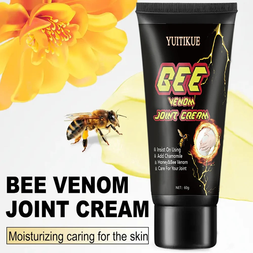 Bee Venom Joint Cream 60g – Warming Relief for Knees & Joints Topical Joint Cream Zpaxo