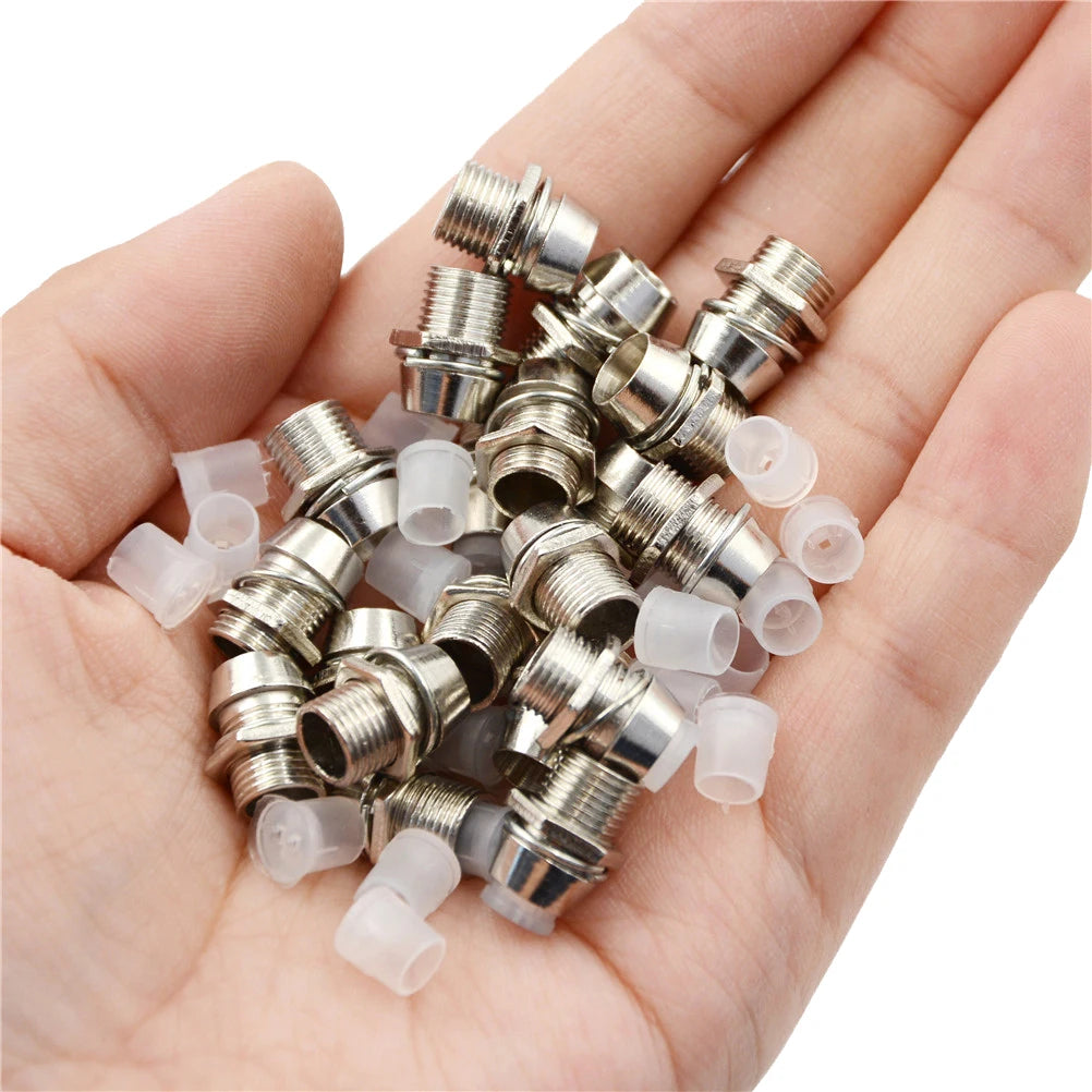 Copper Light Emitting Diode LED Holder Mount Panel Display Thread