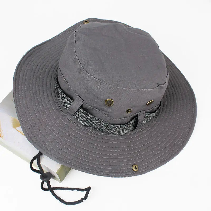 Wide Brim Sun Hat UPF 50+ | Fishing Hiking Cap Men Women