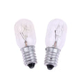 2Pcs/lot E14 Bulbs 15W High Temperature Resistant Refrigerator Bulb Microwave Oven Replacement Light Toaster/Steam Bulb Light Zpaxo 2Pcs