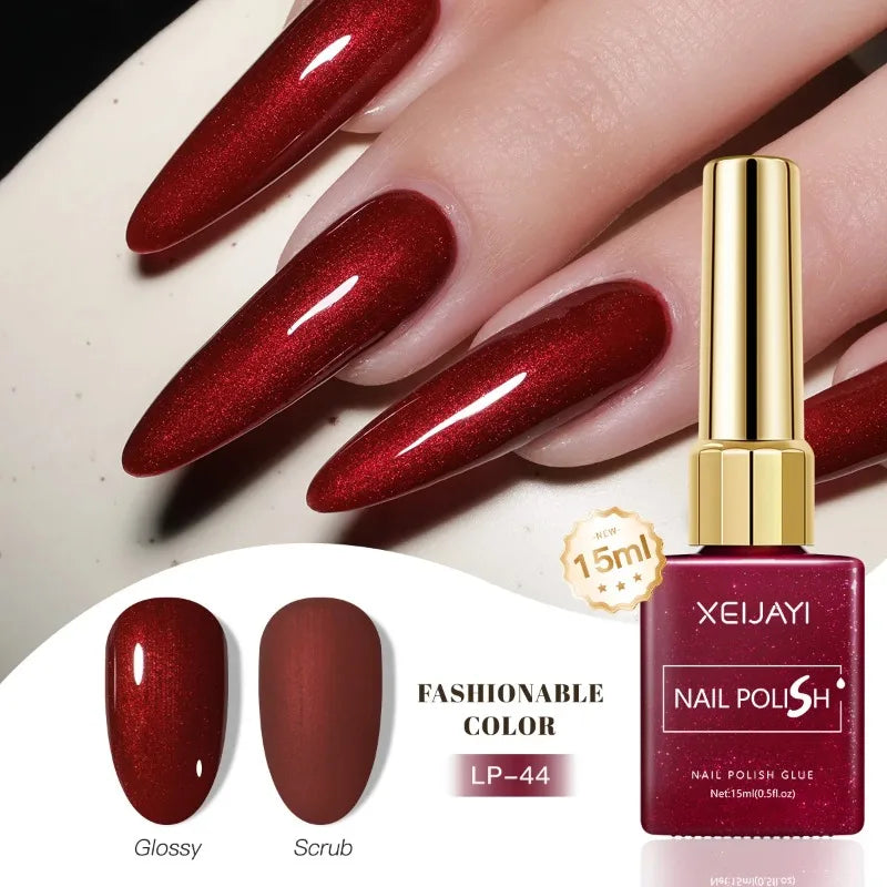 Colored Nail Varnish Gel 60 Colors Gloss Matte Ice-clear Nails Polish