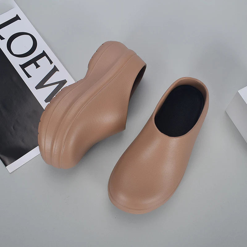 Outdoor Casual Shoes Comfortable Thick Bottom EVA Slippers Anti-slip