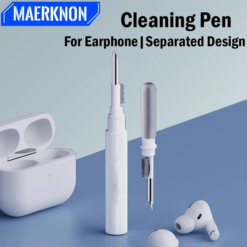 3-in-1 Earbuds Cleaning Pen for AirPods, Samsung & Earphones Earbuds Cleaning Tool Zpaxo