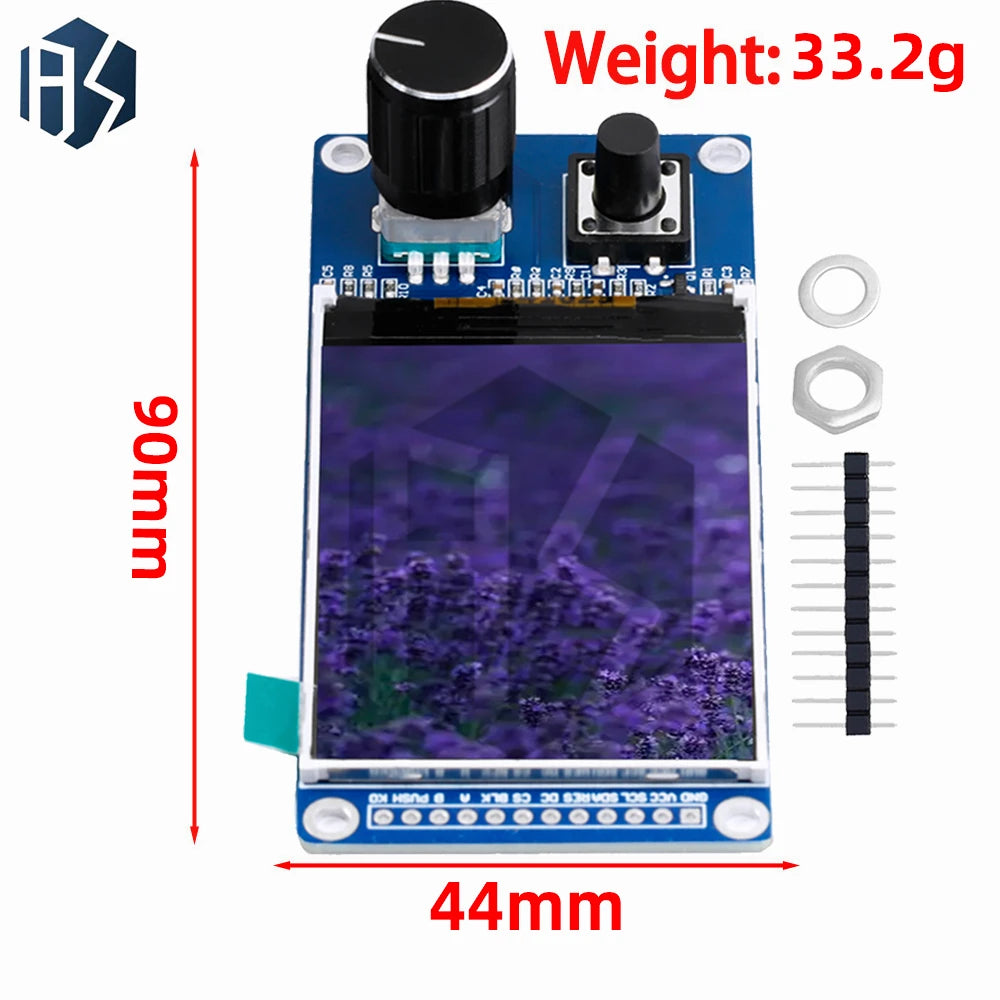 1 8 2 0 SPI TFT LCD Display Module EC11 Rotary Encoder Compatible Zpaxo