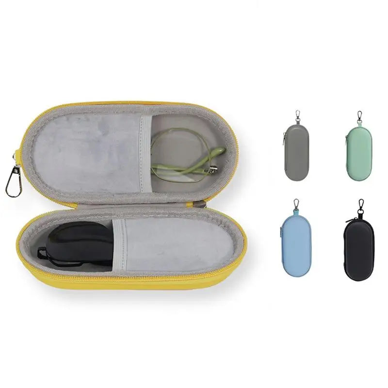 Hard Shell Double Glasses Case – Holds 2 Pairs | Unisex