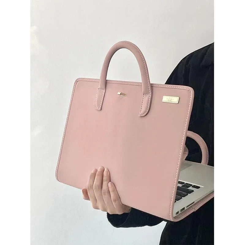 Laptop Case Sleeve Pink Notebook Bag Girls Protective Handle Cute