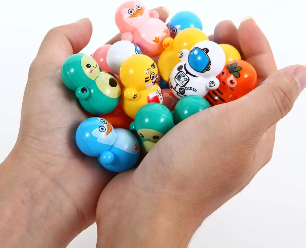 Mini Roly Poly Tumbler Fidget Toys Set – 6, 12 or 24 PCS