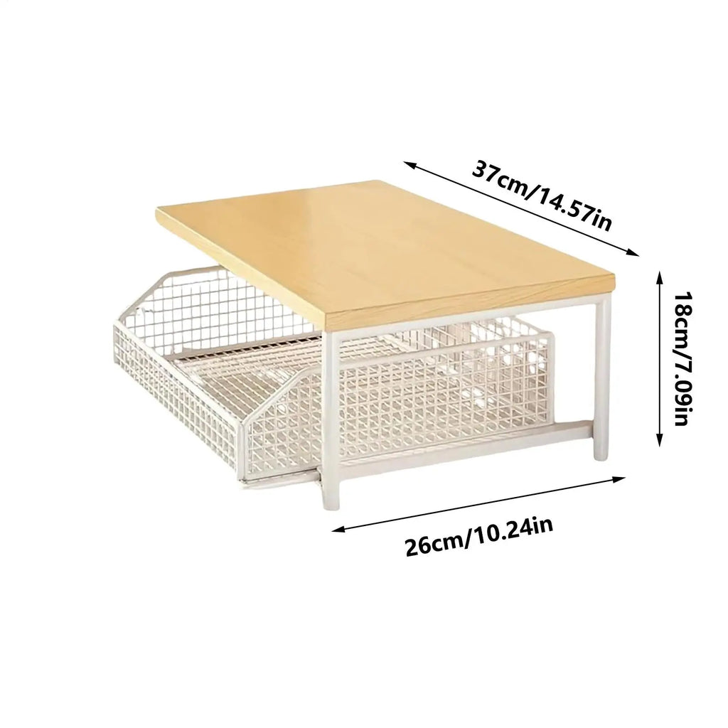 Kitchen Storage Rack Vertical 2-Tier Organizer Rack Standing Storage Shelves for Pantry Kitchen Bathroom Garage Shower Bar Zpaxo