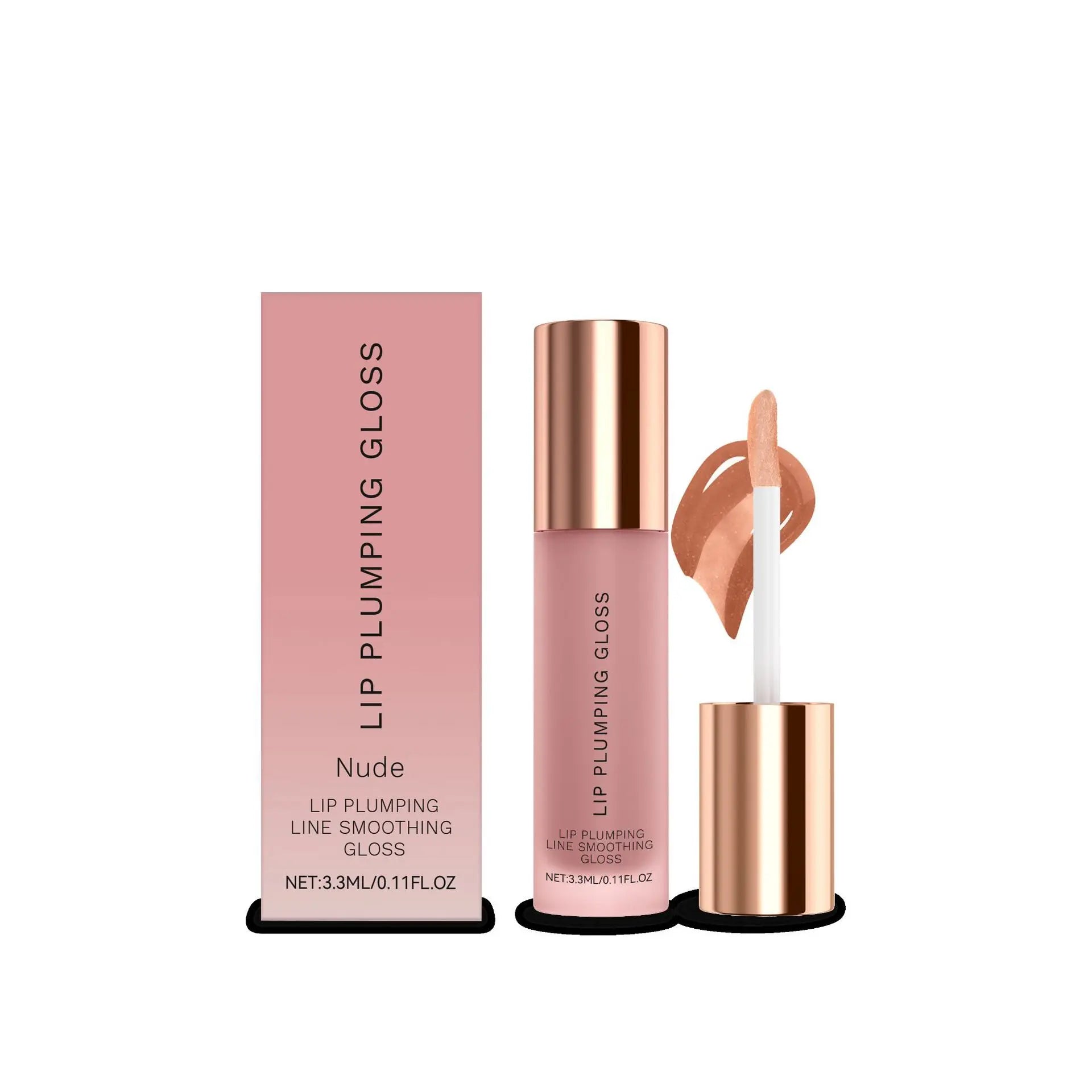 Water Light Lip Gloss – Hydrating Plumping Gloss Multi-Color Lip Plumping Gloss Zpaxo Nude