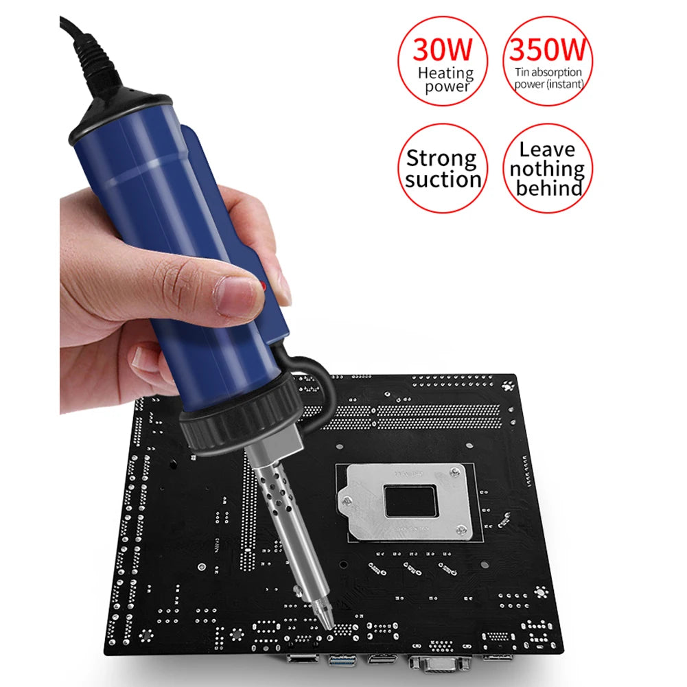 Automatic Vacuum Desoldering Pump AC 110V 220V Soldering Remove 30W