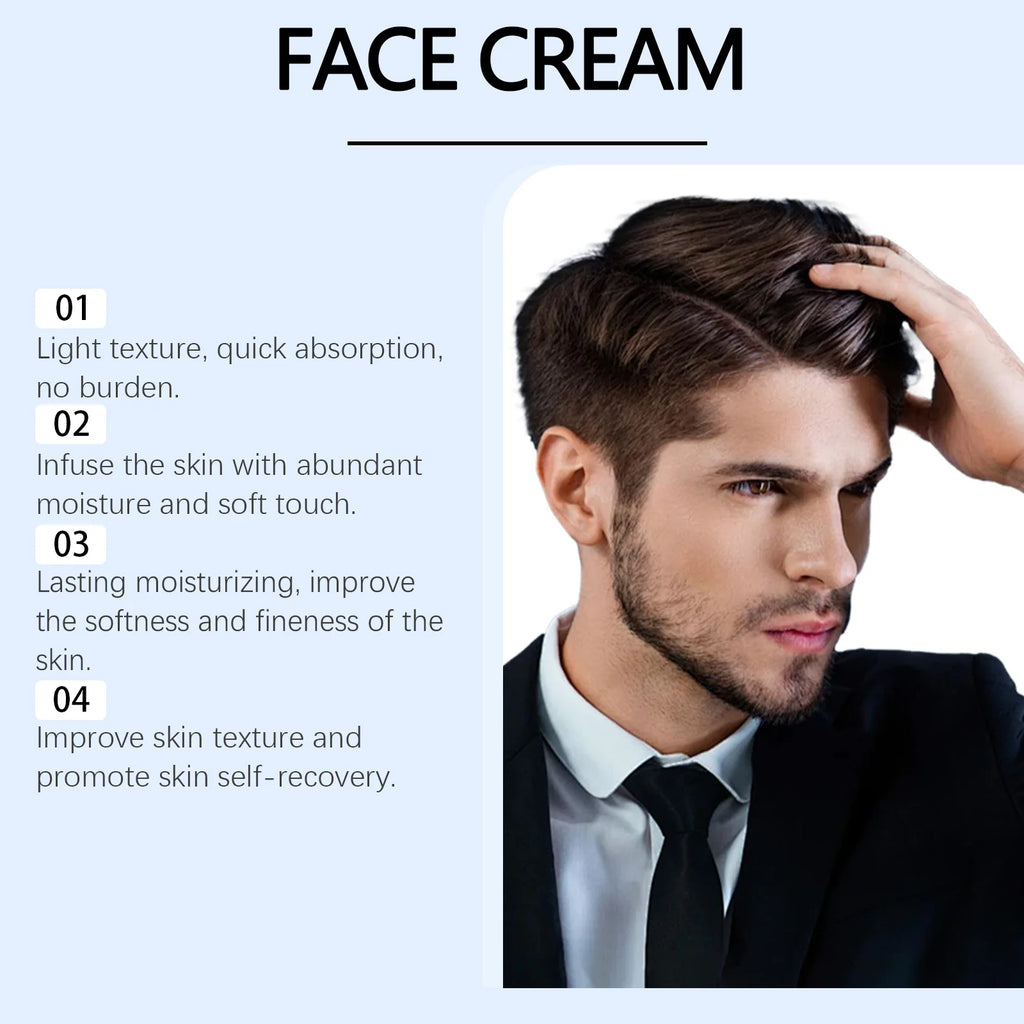 Man Facial Firming Cream Fade Fine Lines Improve Elasticity Moisturizing Dryness Anti W-rinkle For Glowing Skin Face Care Creams Zpaxo