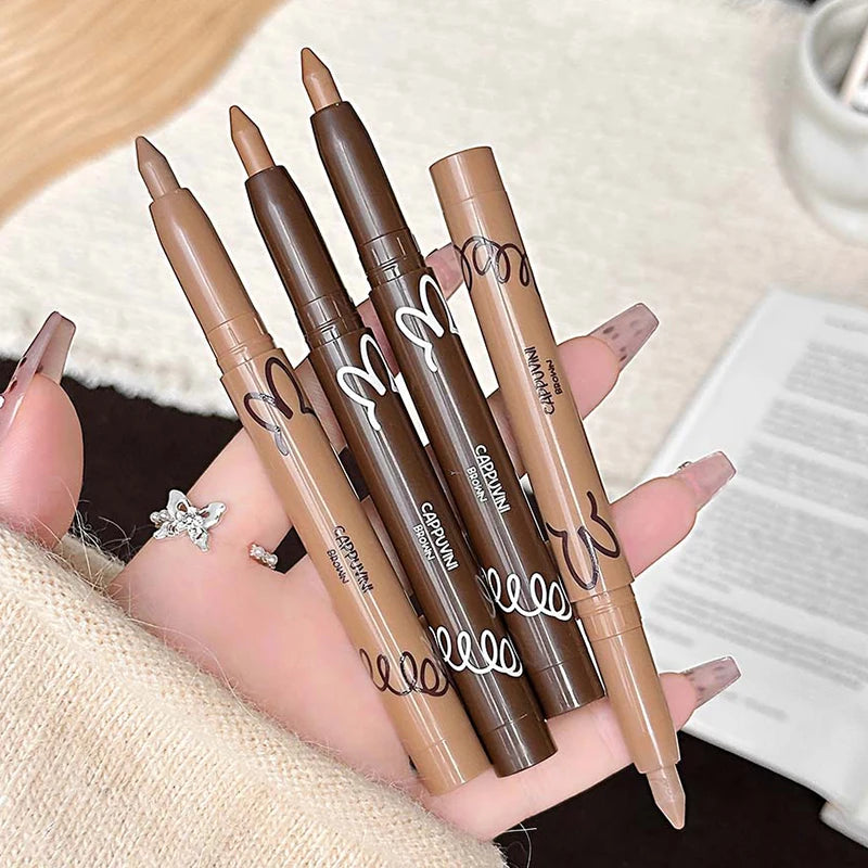 Natural Three-dimensional Contouring Pen Lasting Moisturizing Matte Concealer Contour Stick 3D Nose Shadow Face Contour Makeup Zpaxo