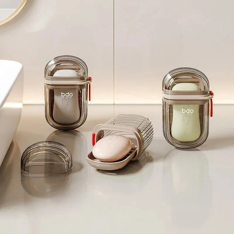 Portable Waterproof Travel Soap Dish Box – Camping & Bathroom