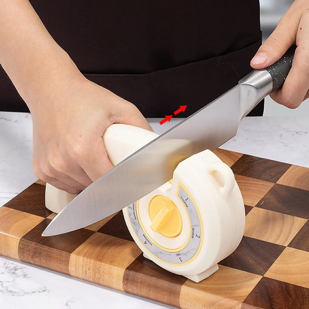 Cutter Sharpener Tool Knob Angle Control Kitchen Gadgets Slicing Home