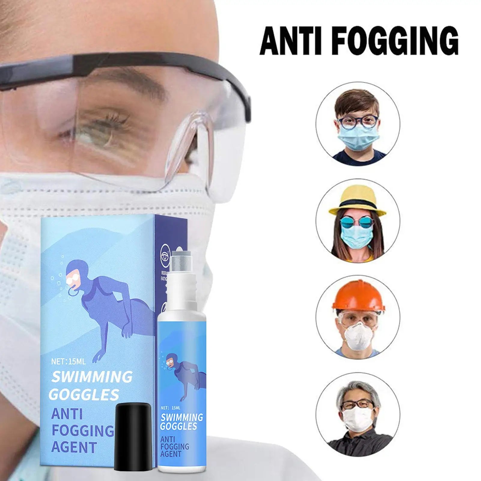 Anti Fog Spray Glasses Goggle Defogging Agent Diving Ski Mask Lens