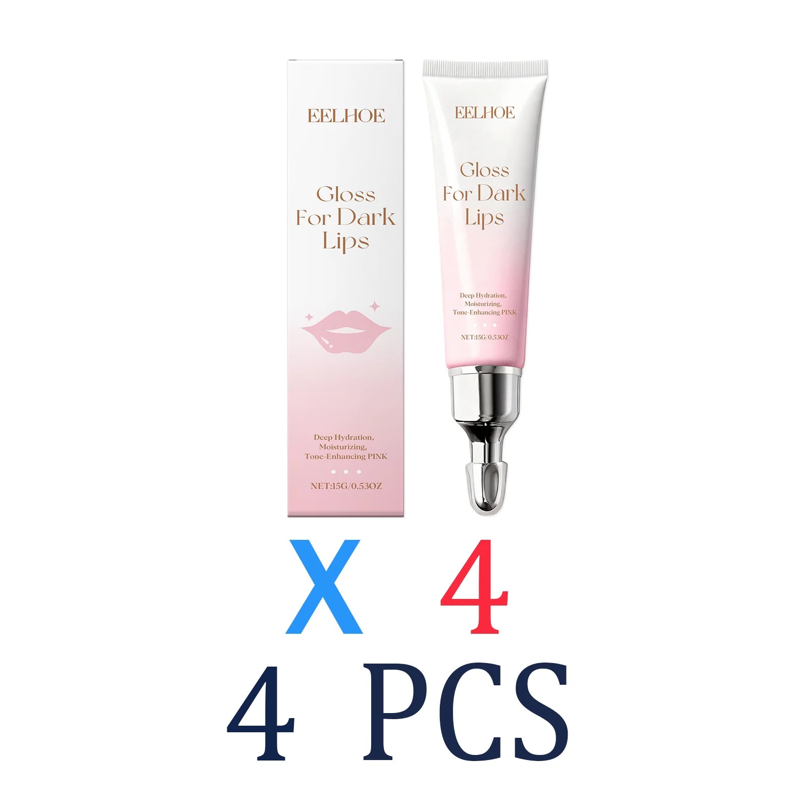 Lip Oil Hydrating Repair Serum Vitamin C & Lemon Oil Infused For Dry Chapped Lips Care Long Lasting Moisturizing Glossy Finish Zpaxo 4 Pcs