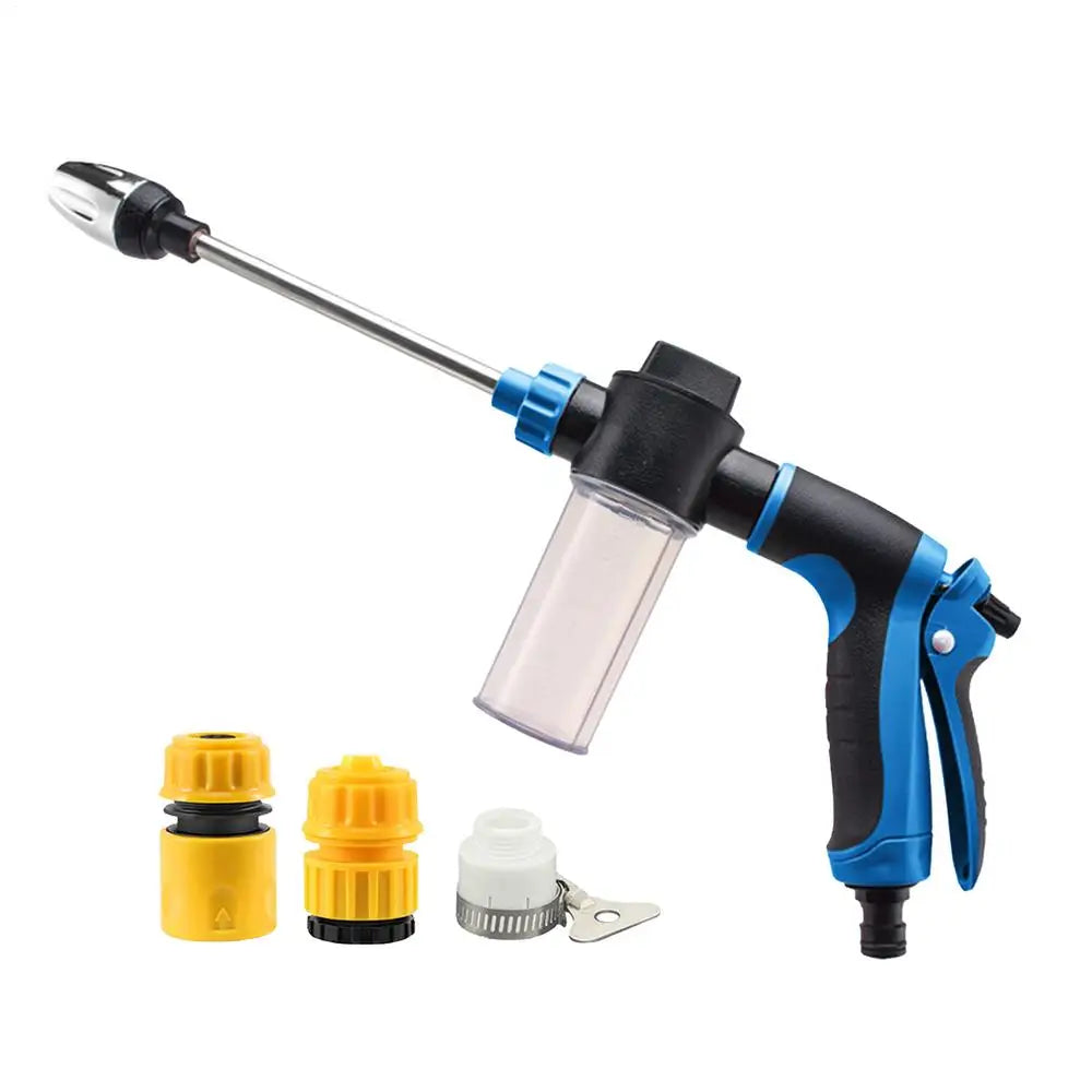 Foam Car Wash Sprayer Adjustable Nozzle Pressure Hose Cannon Multi