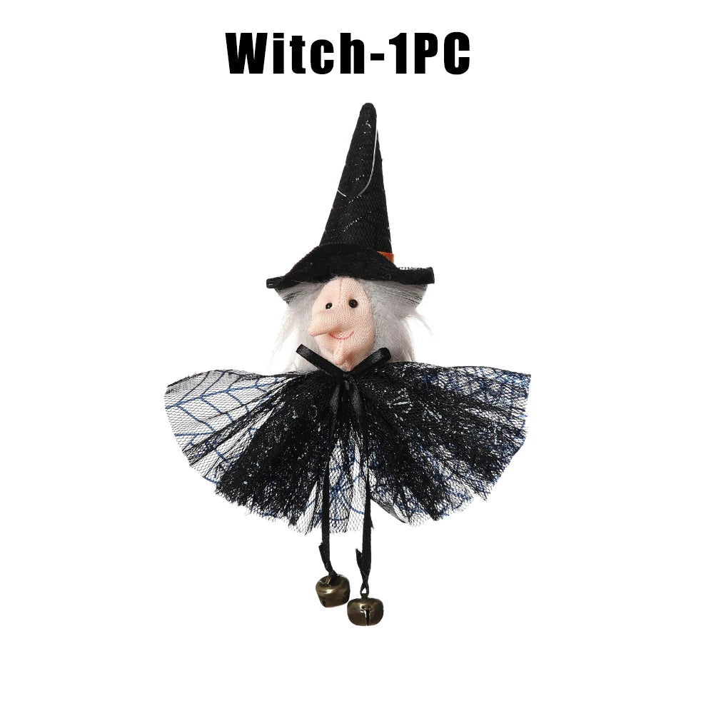 Halloween Hanging Ghost Decoration Funny Pumpkin Witch Spooky