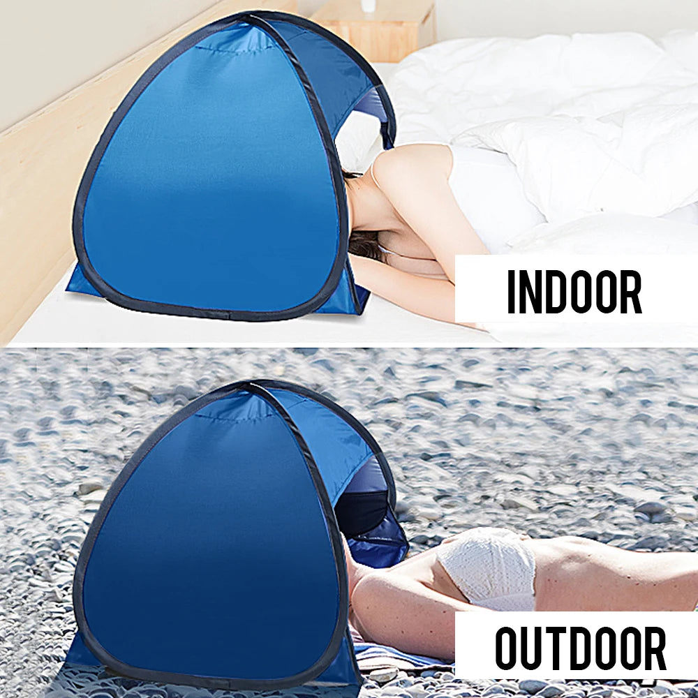 Pop-Up Beach Head Tent – Portable Sun Shade & Wind Shelter