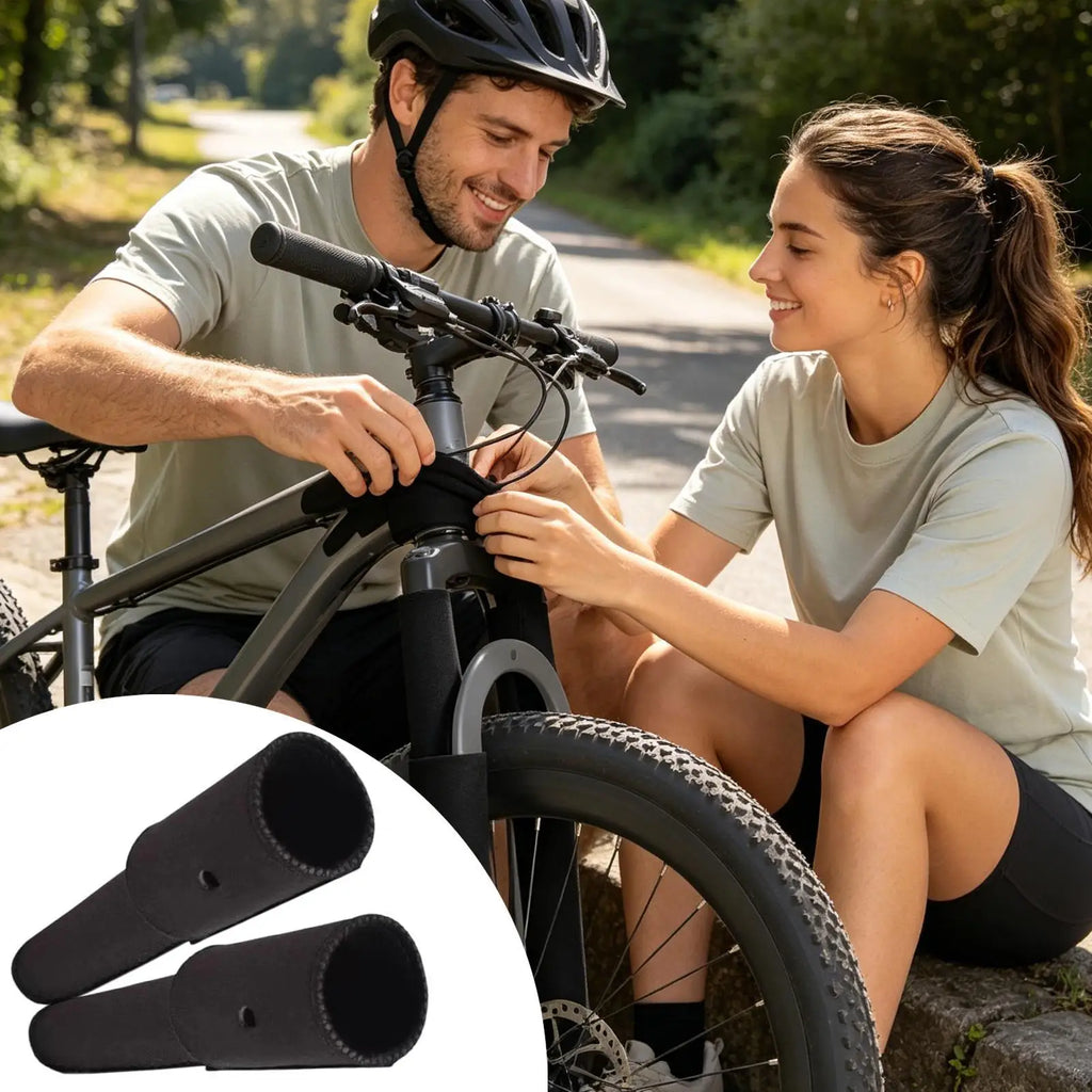 Bike Front Fork Protector Dustproof Sleeve Mountain Bicycle Shock